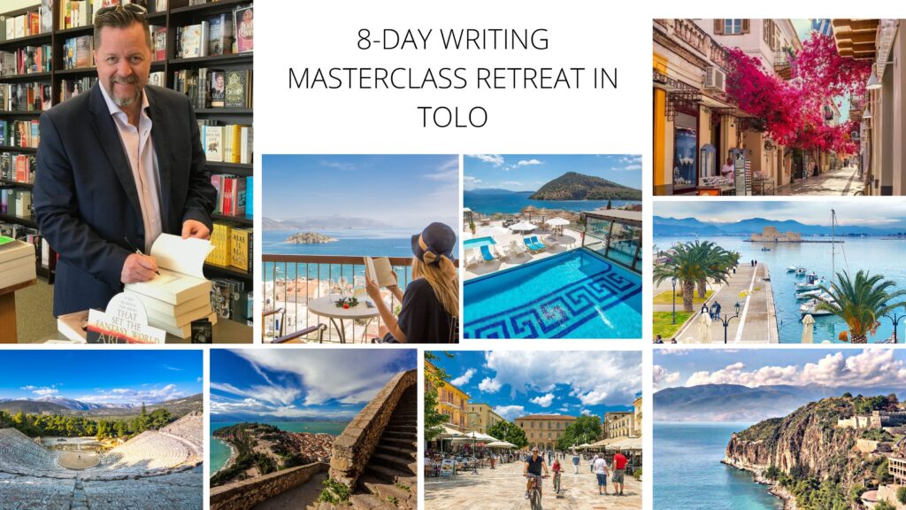Our Retreats | Imagine Greece Retreats Tolo Writing Masterclass with Jonas Saul