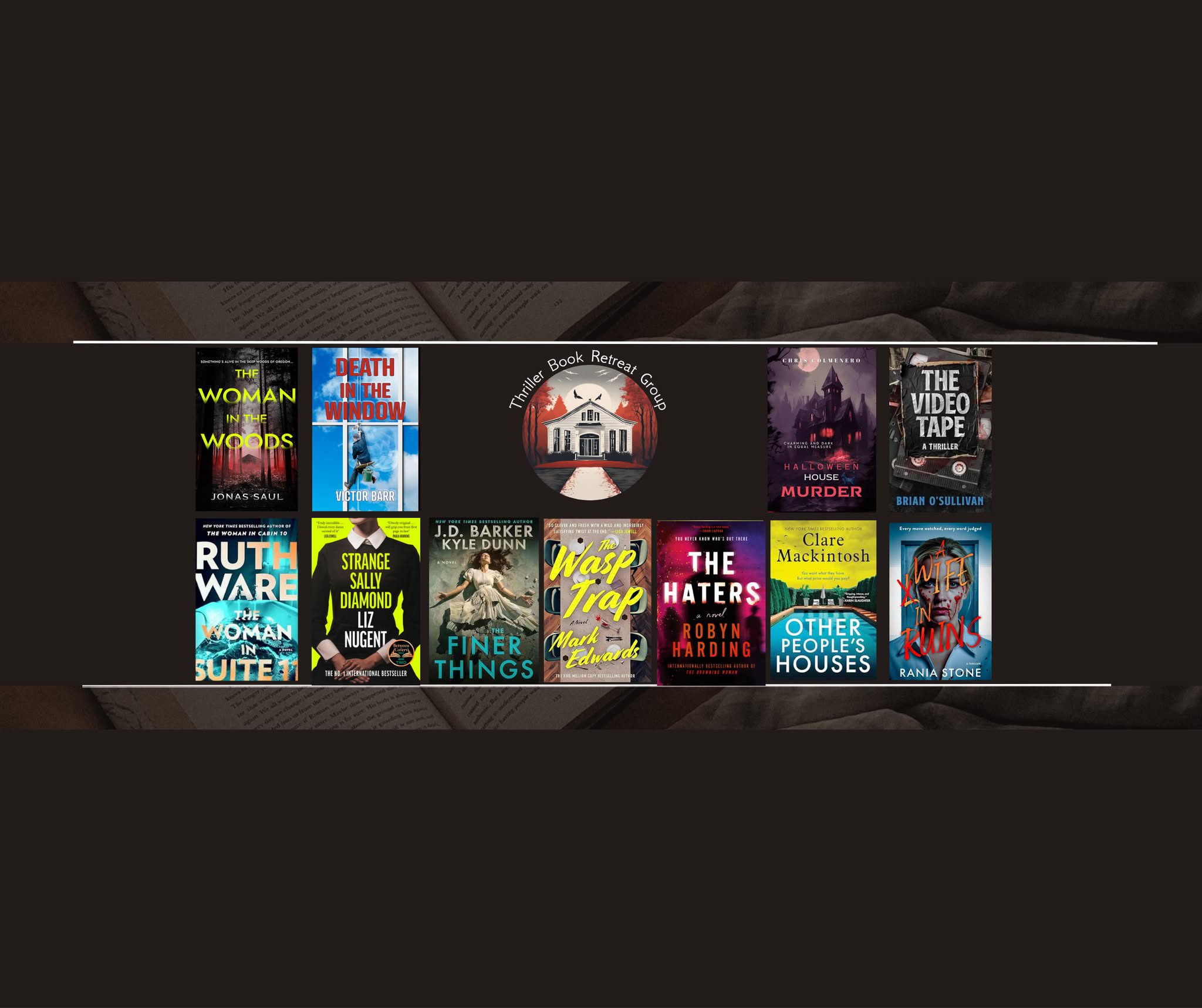 Community | Imagine Greece Retreats Online thriller book club
